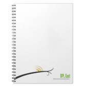 BPL East Spiral Notebook Notizblock (Vorderseite)