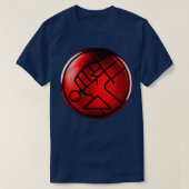 BPRD Glass orb HELLBOY T-Shirt (Design vorne)