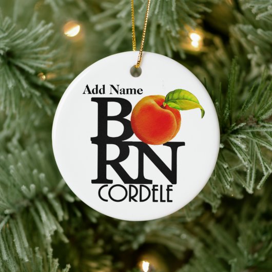 BPRN Cordele Georgia Custumizable Keramik Ornament (Baum)