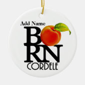 BPRN Cordele Georgia Custumizable Keramik Ornament (Vorne)