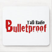 BPTR rote und schwarze Titel-Logo-Mausunterlage Mousepad (Vorne)