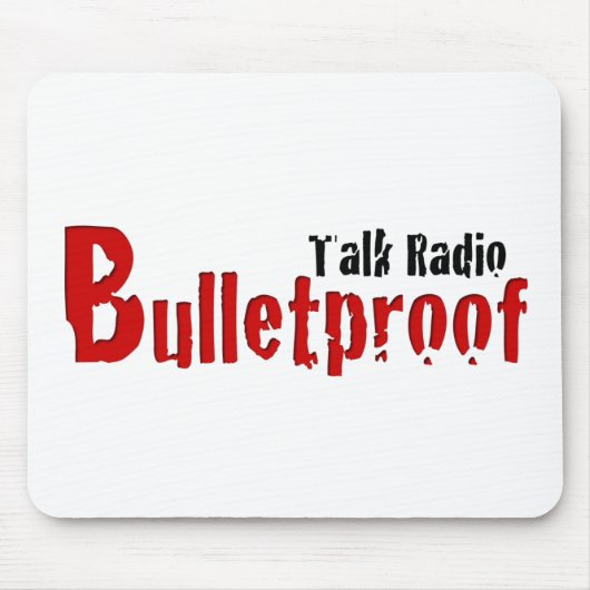 BPTR rote und schwarze Titel-Logo-Mausunterlage Mousepad (Vorne)