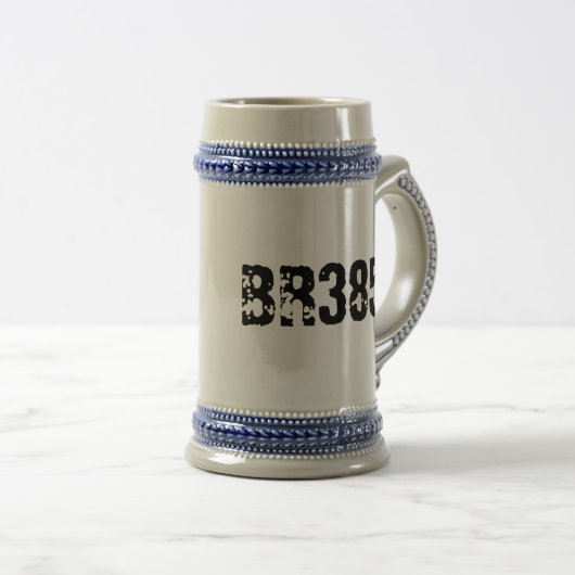 BR385 Beer Stein Bierglas (VorderseiteRechts)