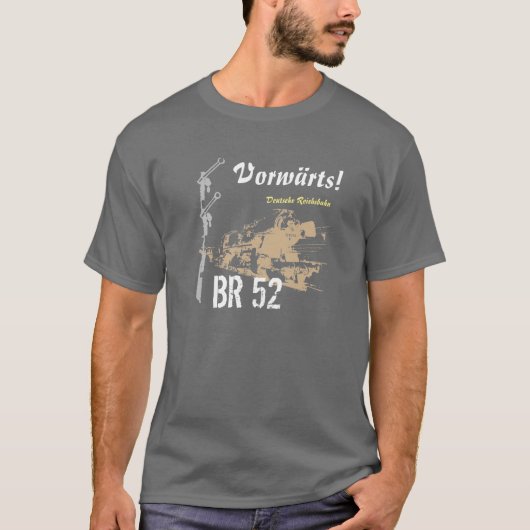 BR 52 Deutsche Reichsbahn DDR T-Shirt (Vorderseite)