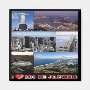 BR - Brasilien - Rio de Janeiro - I Liebe Magnet