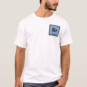 Br - Brooklyn New York Chemie Periodensystem T-Shirt