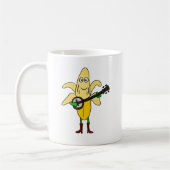 BR lustige Banane, die Banjo-Cartoon spielt Kaffeetasse (Links)