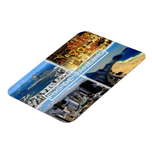 BR Rio de Janeiro - Strand Botafogo - Karneval - Magnet (Linke Seite)