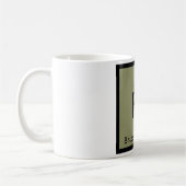 Br - Rosenkohl-Gemüsechemie-Symbol Kaffeetasse (Links)
