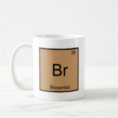 Br - Schokoladenkuchen-lustiges Kaffeetasse (Links)