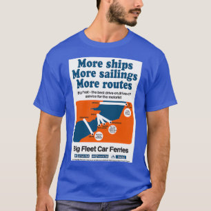 BR SNCF Car Ferries in den 60er Jahren T-Shirt