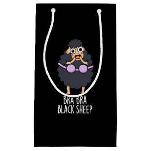 Bra-bra Black Sheep Funny Animal Pub Dark BG Kleine Geschenktüte