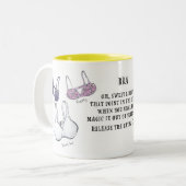 Bra-Tasse Zweifarbige Tasse (Vorderseite Links)