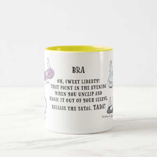 Bra-Tasse Zweifarbige Tasse (Mittel)
