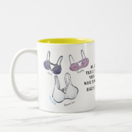 Bra-Tasse Zweifarbige Tasse