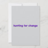 Bra wird zu Purpitation Einladung (Rückseite)