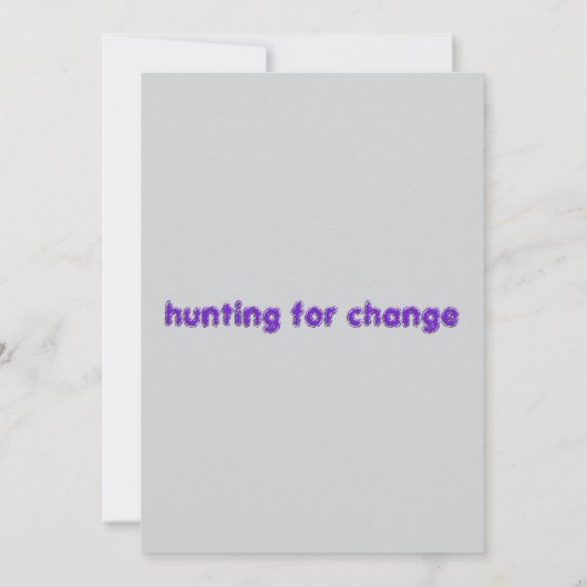 Bra wird zu Purpitation Einladung (Rückseite)