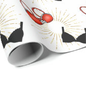 Bra Wrapping Paper Geschenkpapier (Rolleneckpunkt)