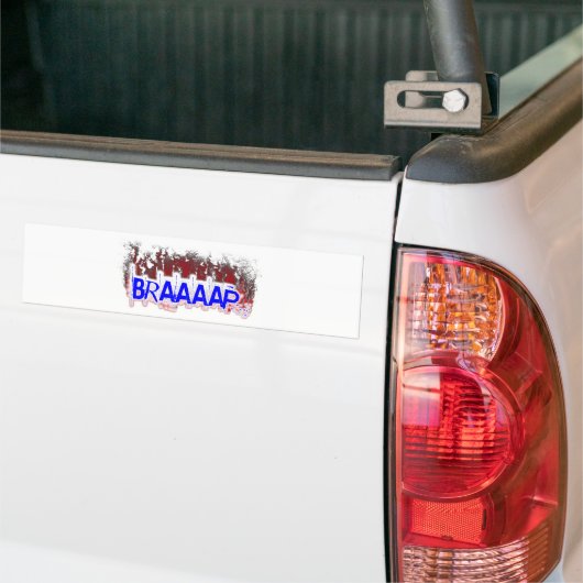 Braaaap Autoaufkleber (Auf Lkw)