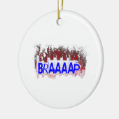 Braaaap Keramik Ornament (Links)