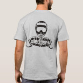 "BRAAAAPPP! "Sledders.com-Grau-T - Shirt (Rückseite)