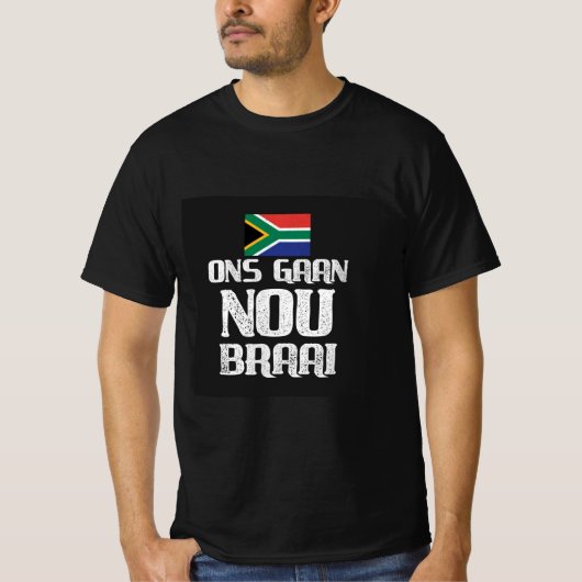 Braai/GRILLEN-Hemd T-Shirt (Vorderseite)