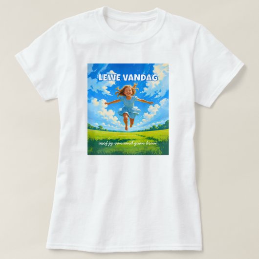 BRAAI Meme Afrikaans Saffa Expat Afrikaanse Humor T-Shirt (Design vorne)