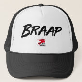 Braap Logo-Team, das Hut läuft Truckerkappe (Vorderseite)