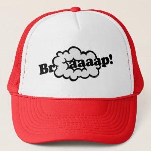 Braap! Motor-Schmutz-Fahrrad-Ton des Truckerkappe