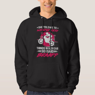 Braapp Dirt-Biker Motorrad Motocross 2-Takt-Schmut Hoodie