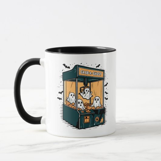 Brab ein Ghost-Klaw-Machine-Halloween Tasse (Links)