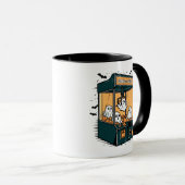 Brab ein Ghost-Klaw-Machine-Halloween Tasse (VorderseiteRechts)