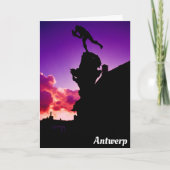 Brabo, Antwerpen Karte (Vorderseite)