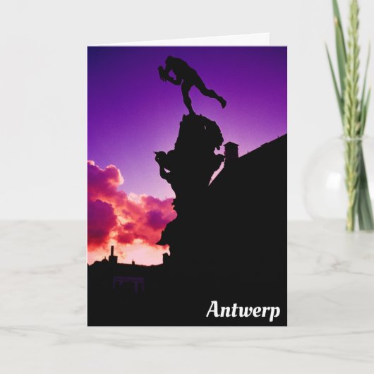 Brabo, Antwerpen Karte (Vorderseite)