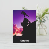 Brabo, Antwerpener-Karte (Stehend Vorderseite)