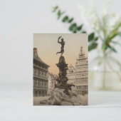 Brabo Monument, Antwerpen, Belgien Postkarte (Stehend Vorderseite)