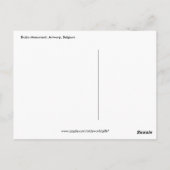 Brabo Monument, Antwerpen, Belgien Postkarte (Rückseite)