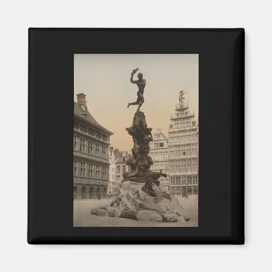 Brabo Monument Magnet (Vorne)