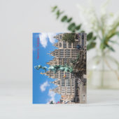 Brabos Denkmal und Gildenhäuser Antwerpen Postkarte (Stehend Vorderseite)