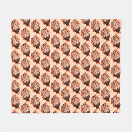 Brac Beef Brisket Jüdische Küche Fleecedecke (Vorderseite (Horizontal))