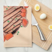 Brac Beef Brisket Jüdische Küche Geschirrtuch (Viertel Falte)