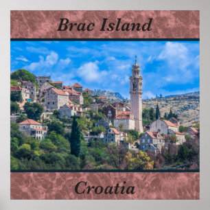 Brac Island Croatia Foto Poster