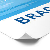 Brac Island Kroatien Reisebericht Poster (Ecke)