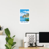 Brac Island Kroatien Reisebericht Poster (Heimbüro)