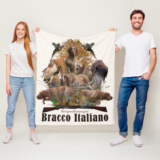 Bracco italiano fleecedecke (Beispiel)