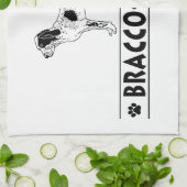 Bracco Italiano Handtuch (Gefaltet)