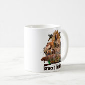 Bracco Italiano Kaffeetasse (VorderseiteRechts)