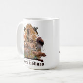 Bracco Italiano Kaffeetasse (Vorderseite Links)