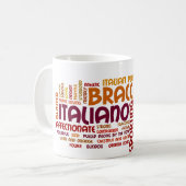 Bracco Italiano Kaffeetasse (Vorderseite Links)