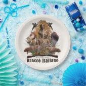 Bracco italiano Sherpa Decke Pappteller (Party)